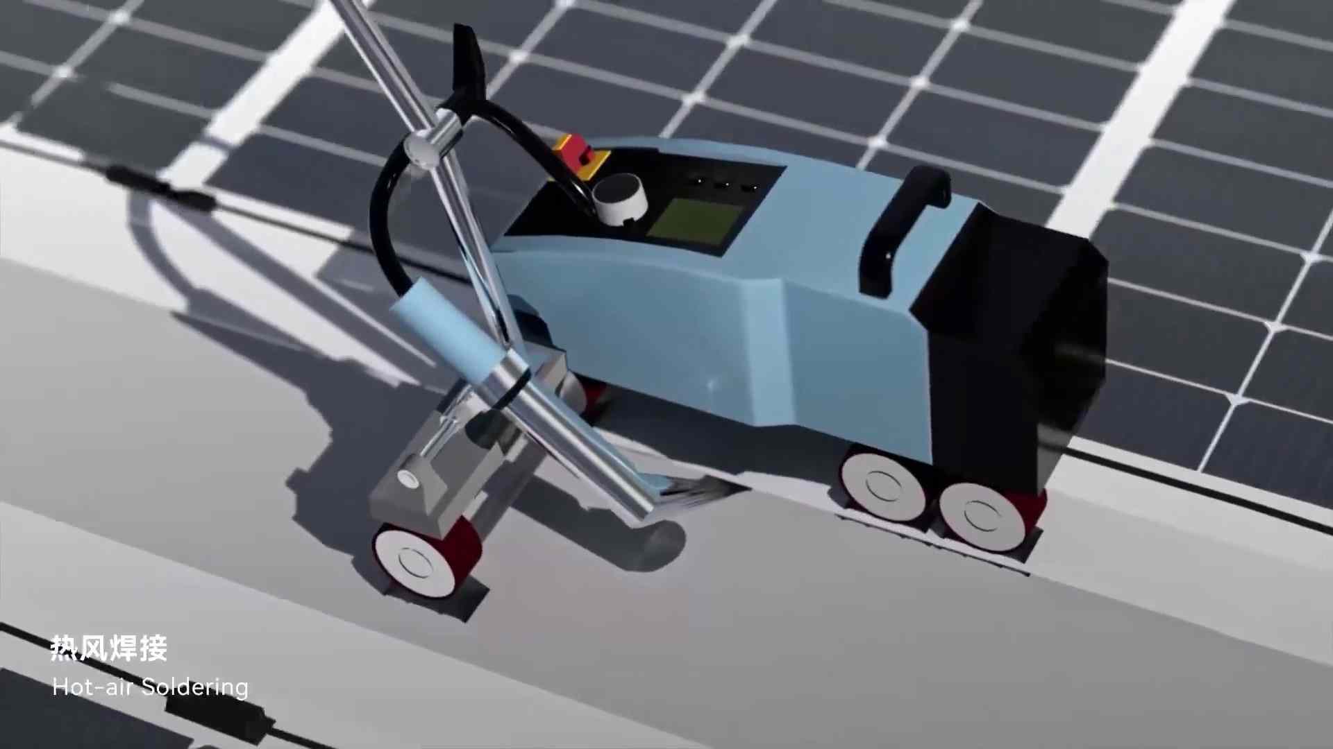 郑州太阳能光伏储能设备动画制作，郑州新能源三维动画制作